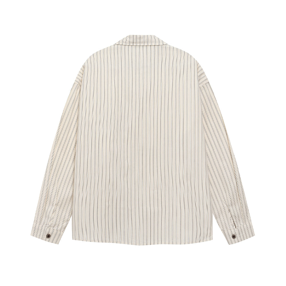 vintage striped long sleeve shirt