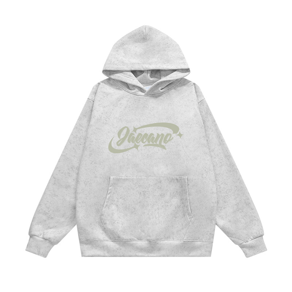 레트로 후드 스웨트셔츠