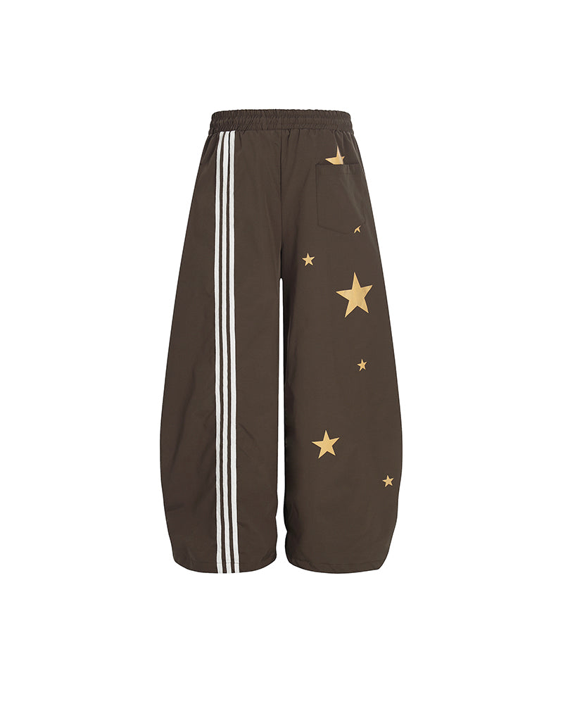 Striped star trousers