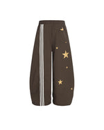 Striped star trousers