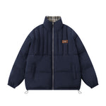 Retro reversible cotton jacket