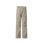 Multi-pocket casual trousers