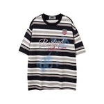 레트로 스트라이프 반팔
