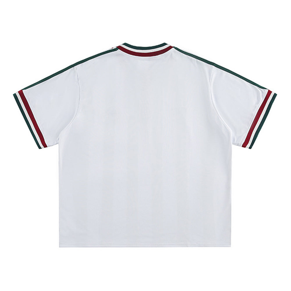 레트로 패치워크 반팔