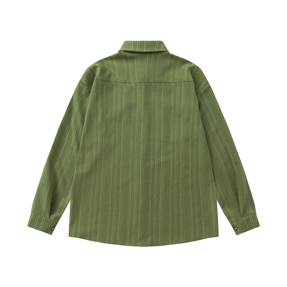 vintage striped long sleeve shirt