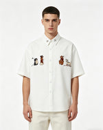 Cute Puppy Short Sleeve Shirt