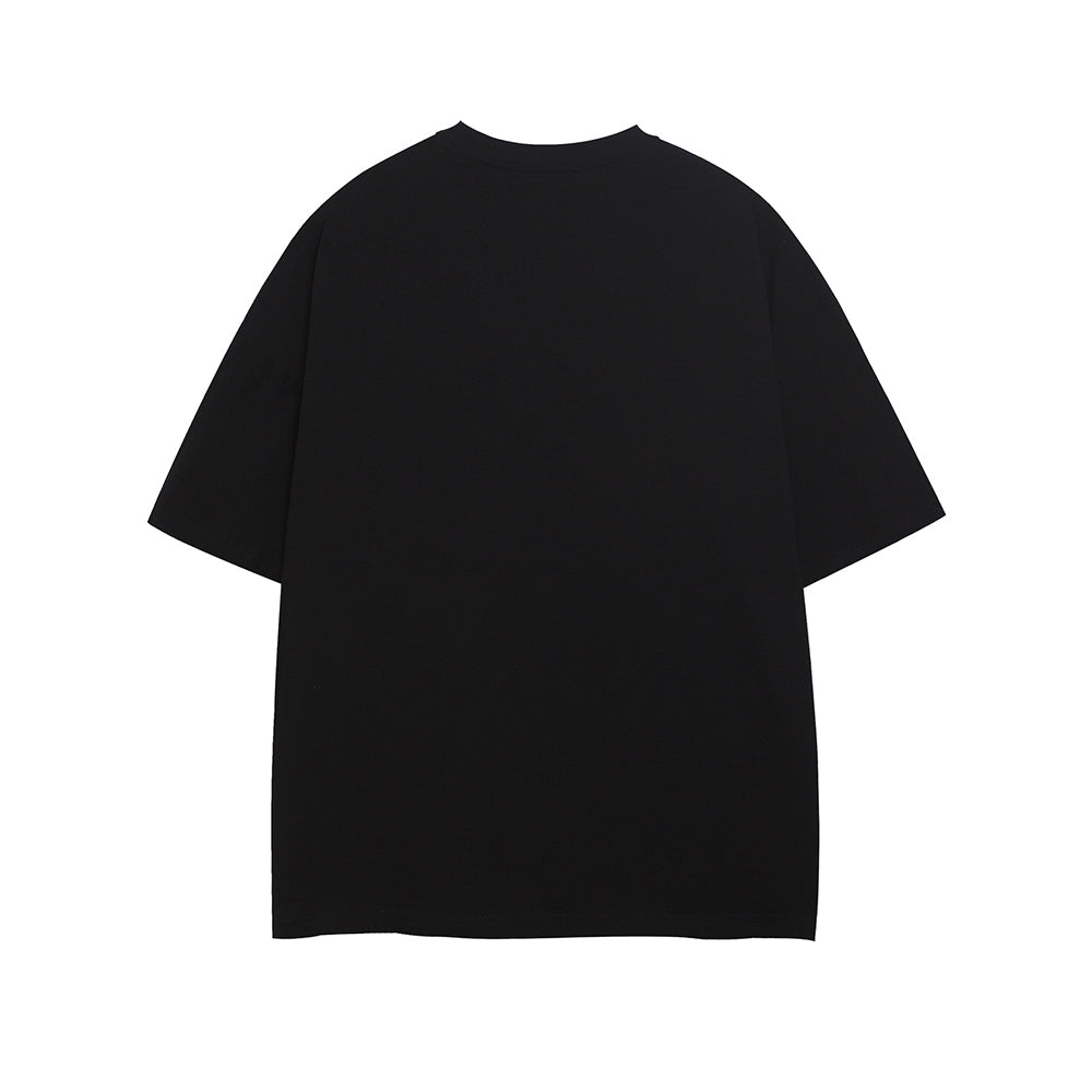 라운드넥 하트 반팔