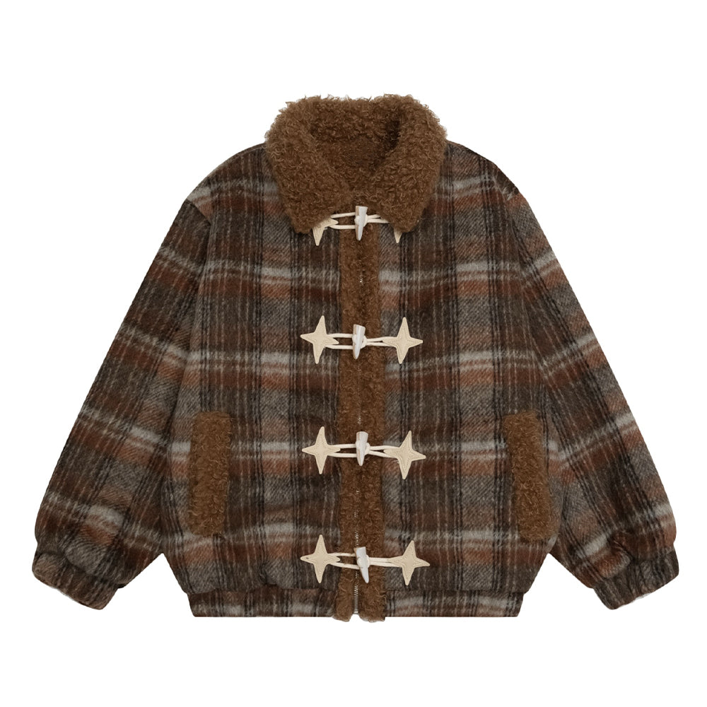 復古羊羔毛外套