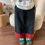 Cute knitted top and pants set
