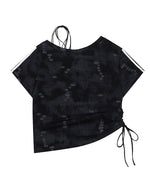 Retro casual short sleeves