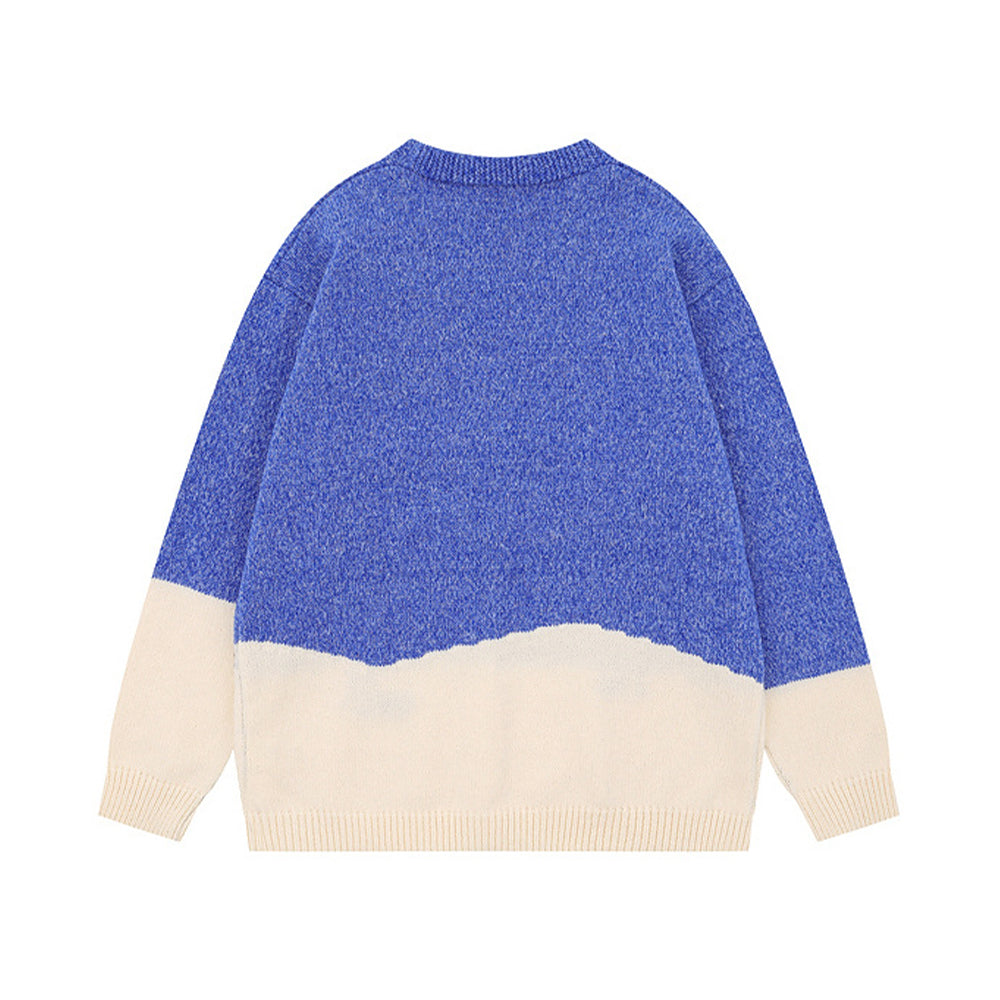 企鵝提花情侶外套