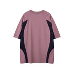컬러블록 스포츠 반팔