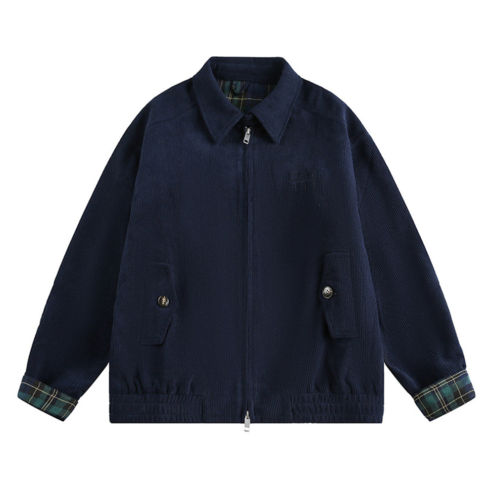 復古燈芯絨外套