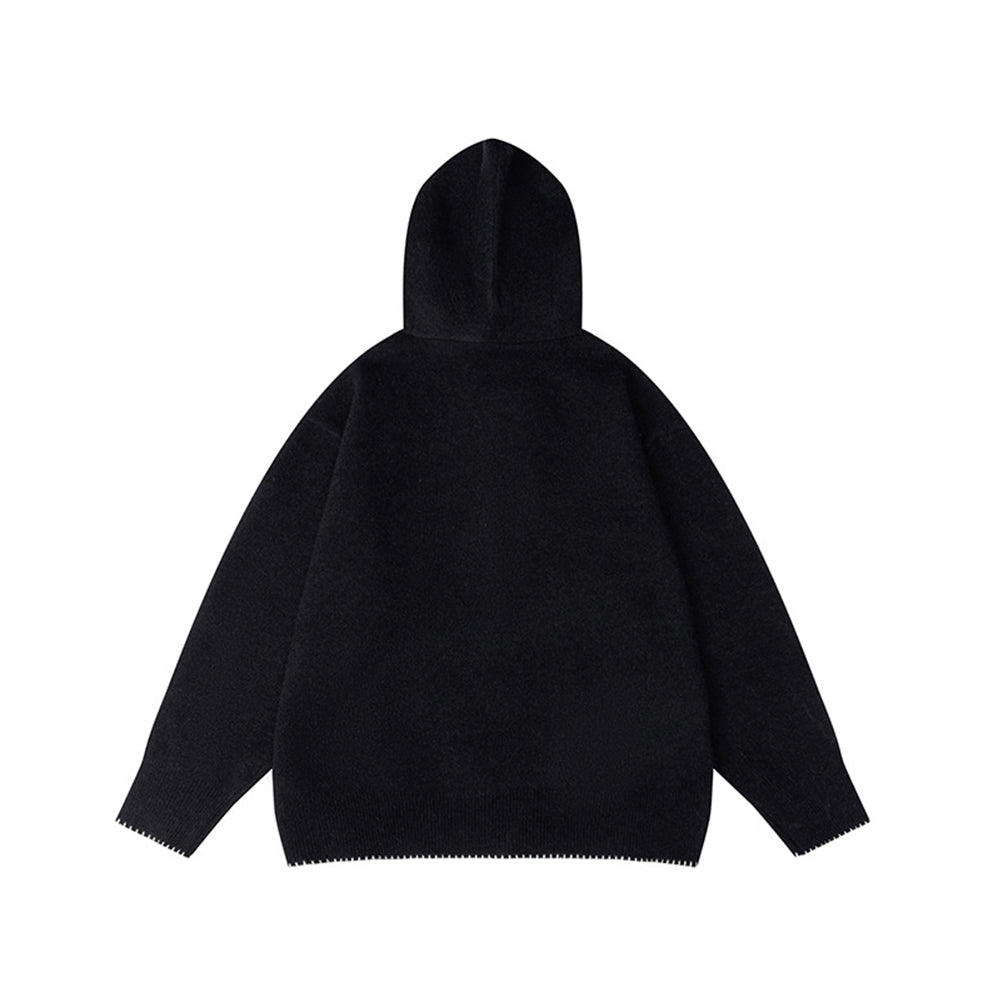 Casual and versatile hooded sweater