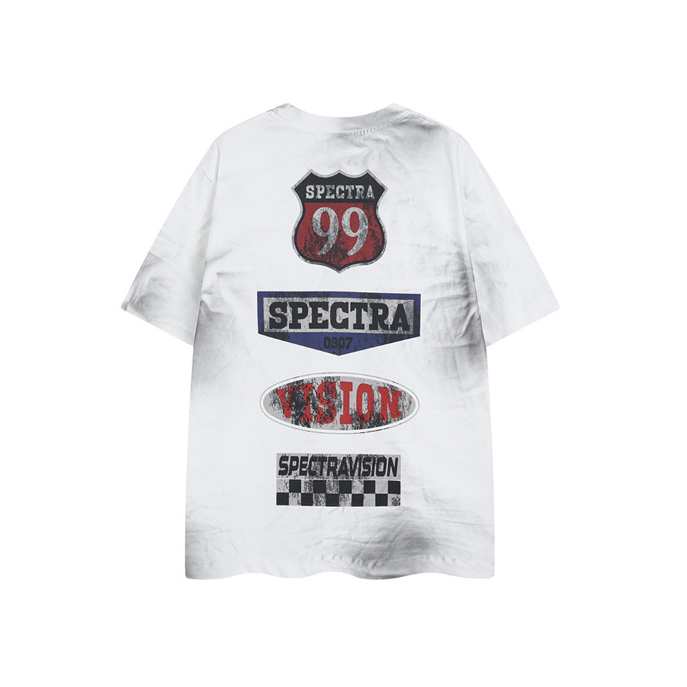 워시드 타이 다이 반팔