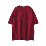 Tie-dye embroidered short sleeves