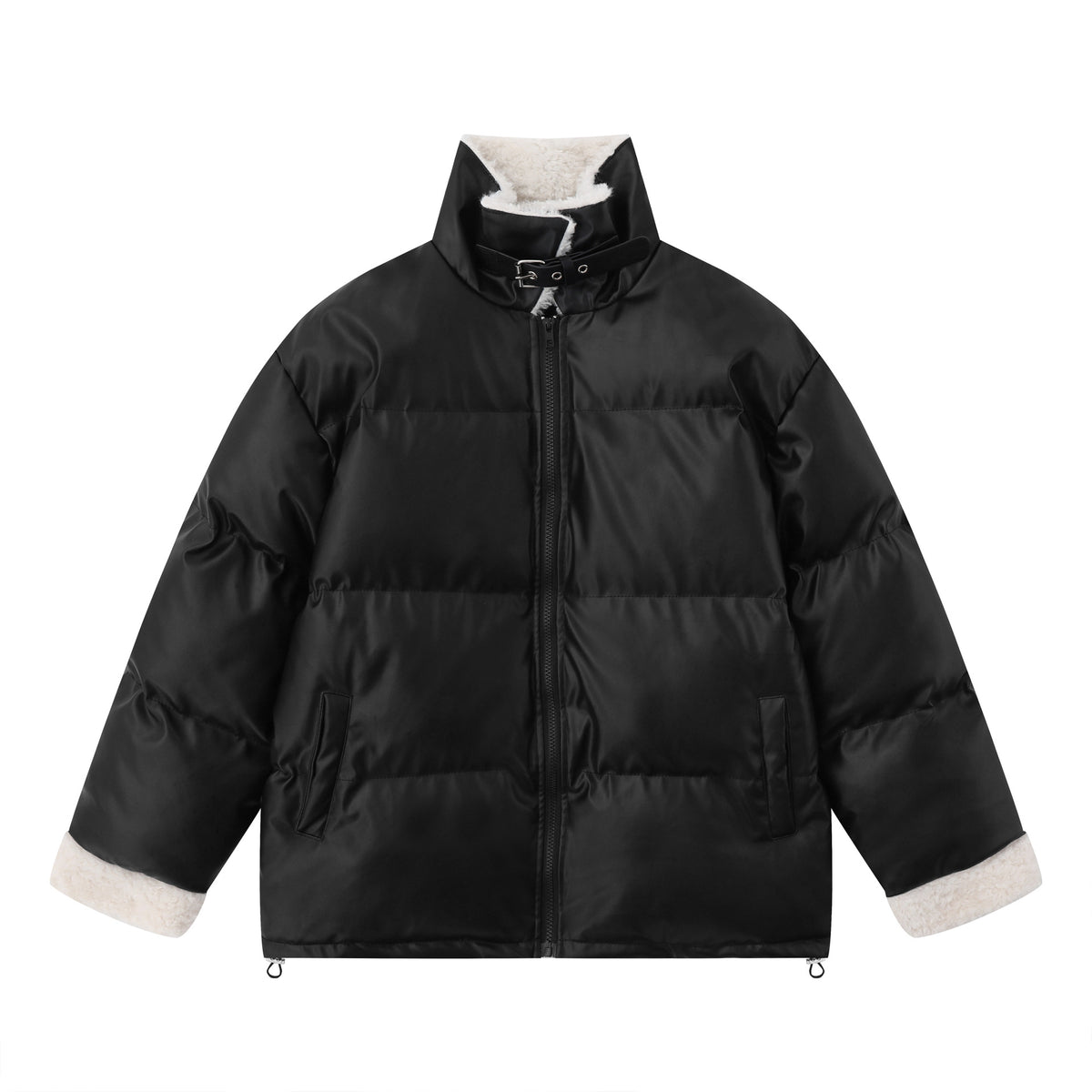 Retro simple versatile cotton jacket