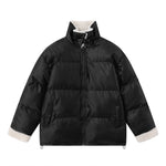 Retro simple versatile cotton jacket