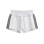 Retro Striped High Waist Shorts