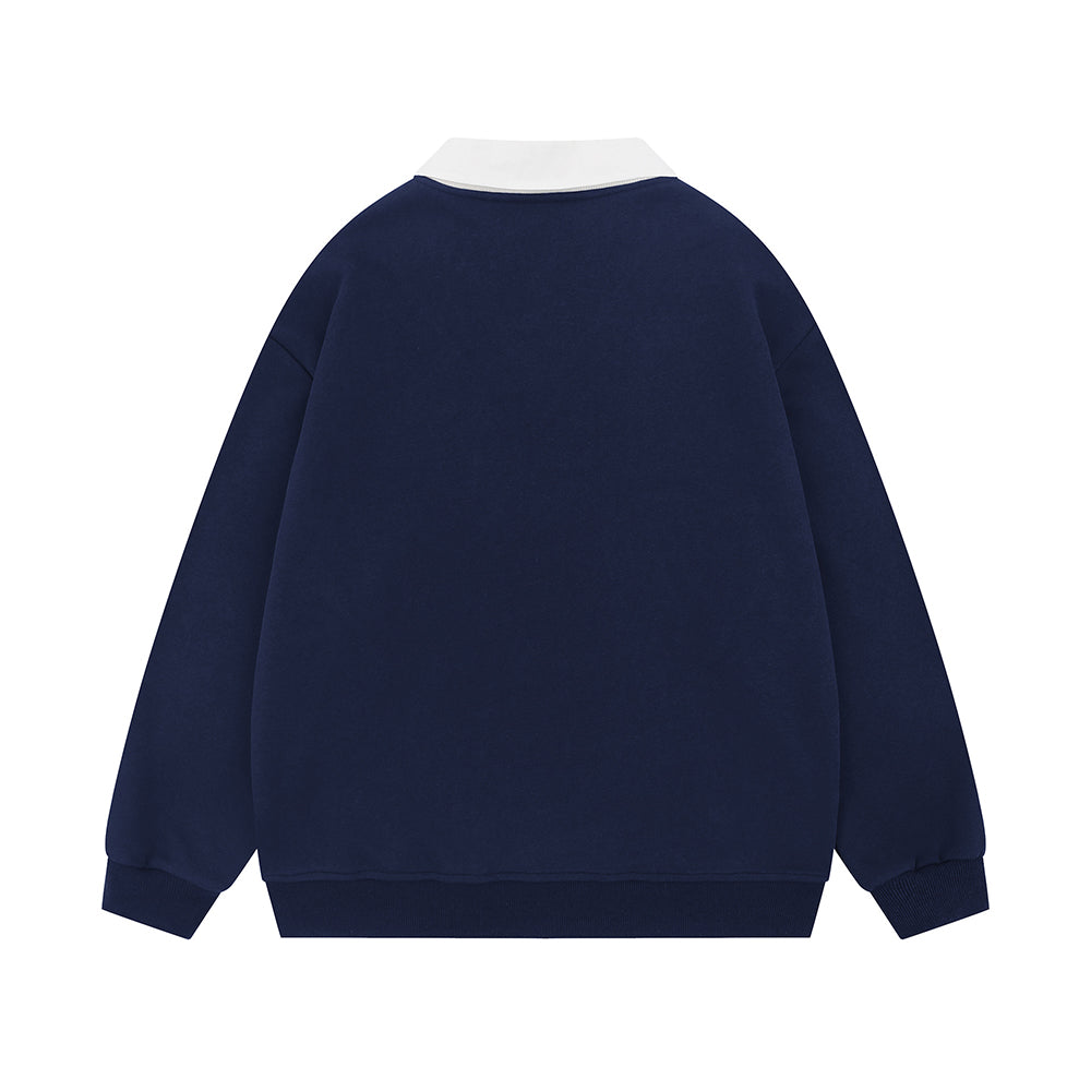 假兩件學院風衛衣