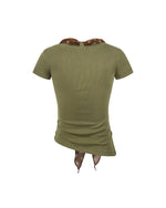 Casual Spicy Girl Short Sleeve