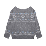 오프숄더 긴팔 스웨터(여성용)