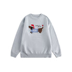 復古趣味刺綉毛衣