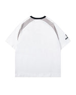 Sports style patchwork short sleeves