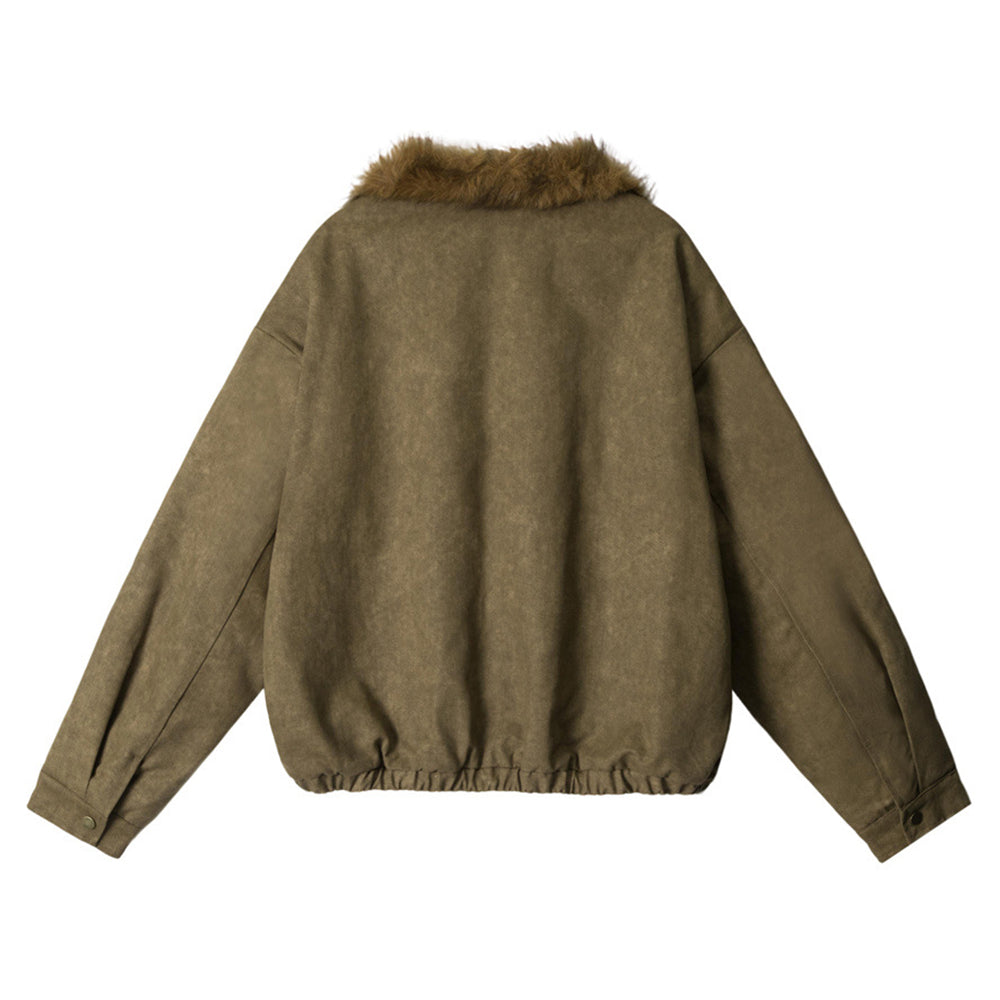 Thickened warm cotton-padded clothes