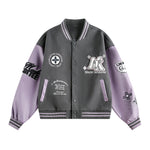 embroidered baseball jacket