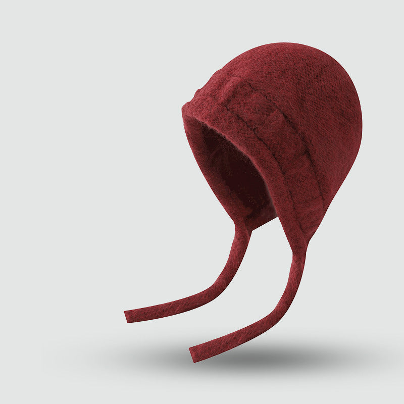 復古百搭護耳帽