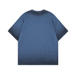 做舊創意印花短袖