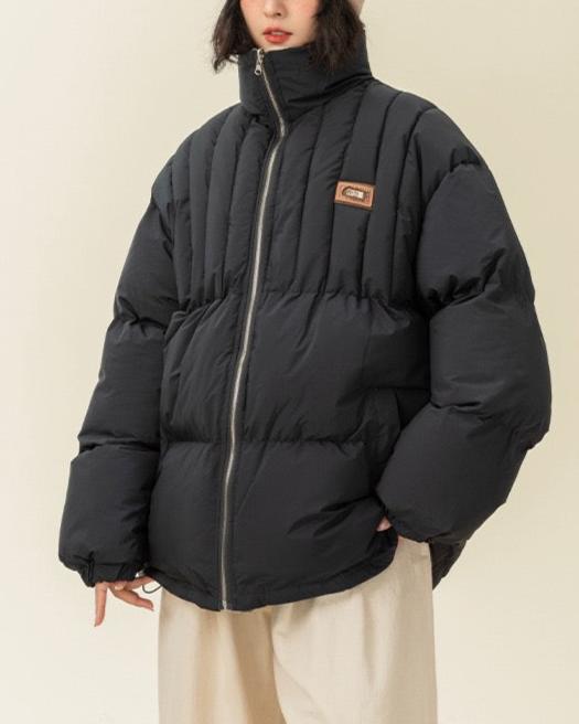 Retro reversible cotton jacket