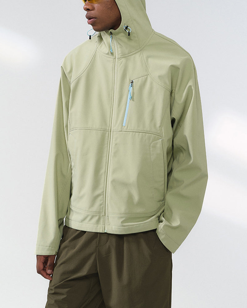 Water-repellent fleece jacket