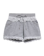 레이스 장식 반바지