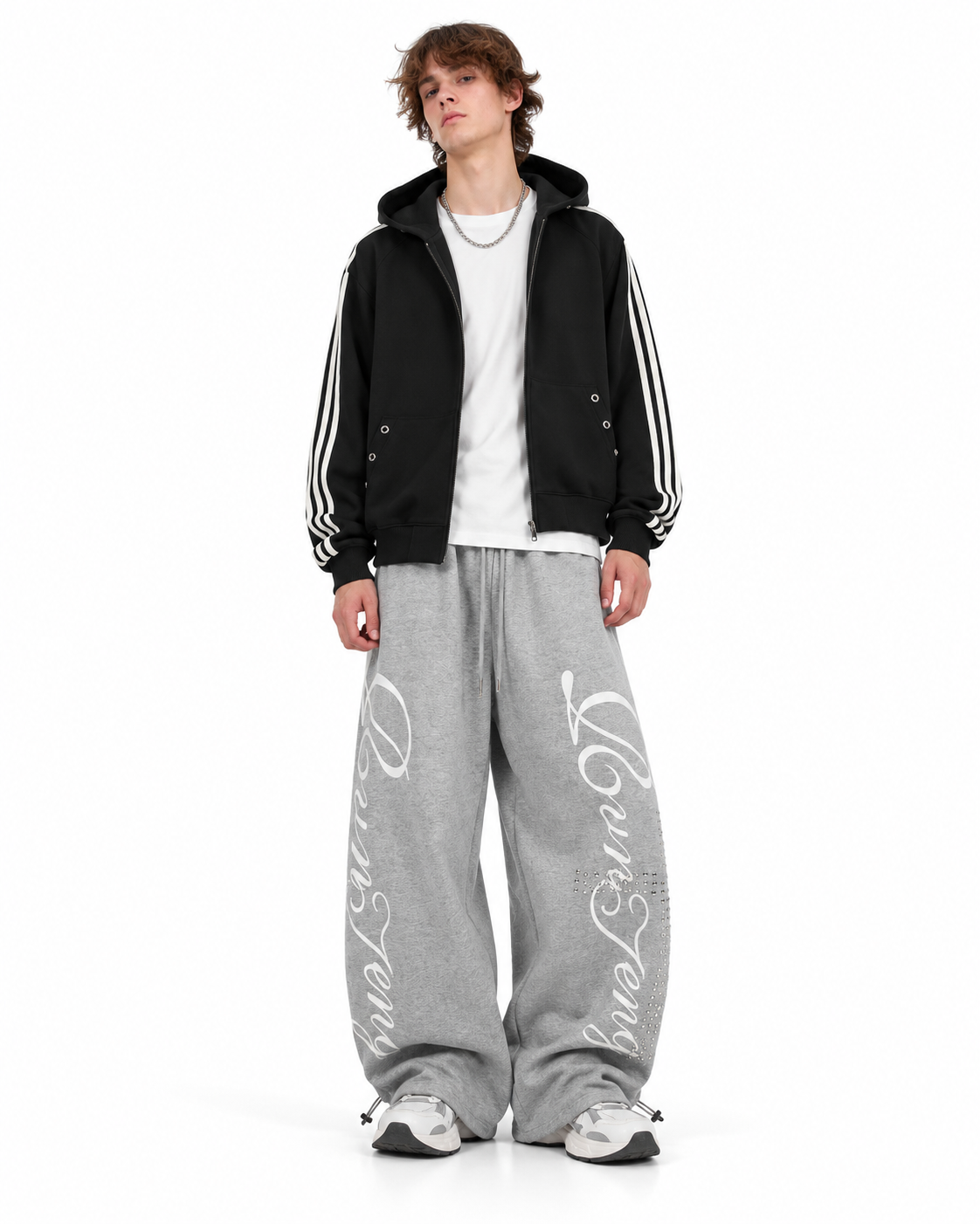 Hot diamond letter print sweatpants