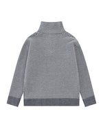 ストライプニットセーター