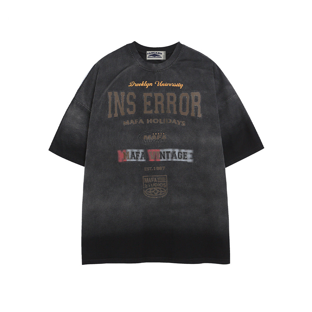 워시드 캐주얼 반팔