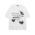 레트로 프린트 반소매