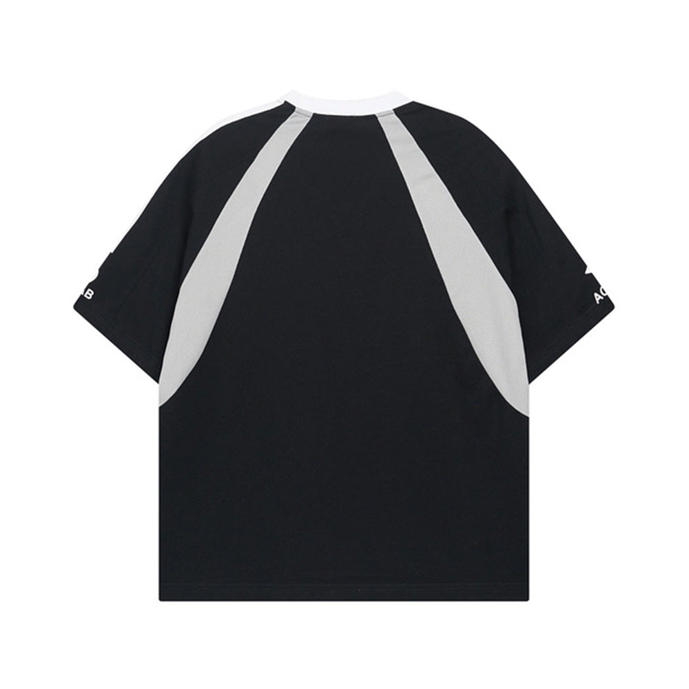 레트로 스포츠 반소매