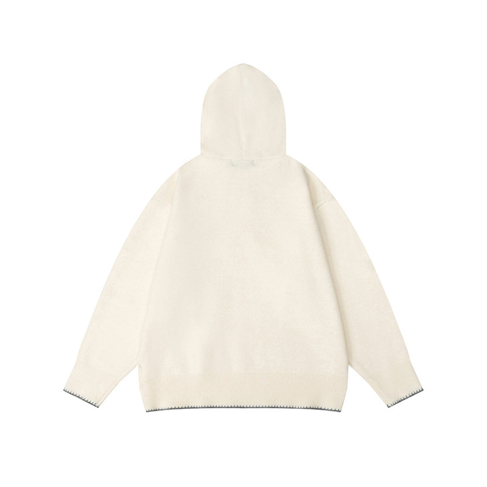 Casual and versatile hooded sweater