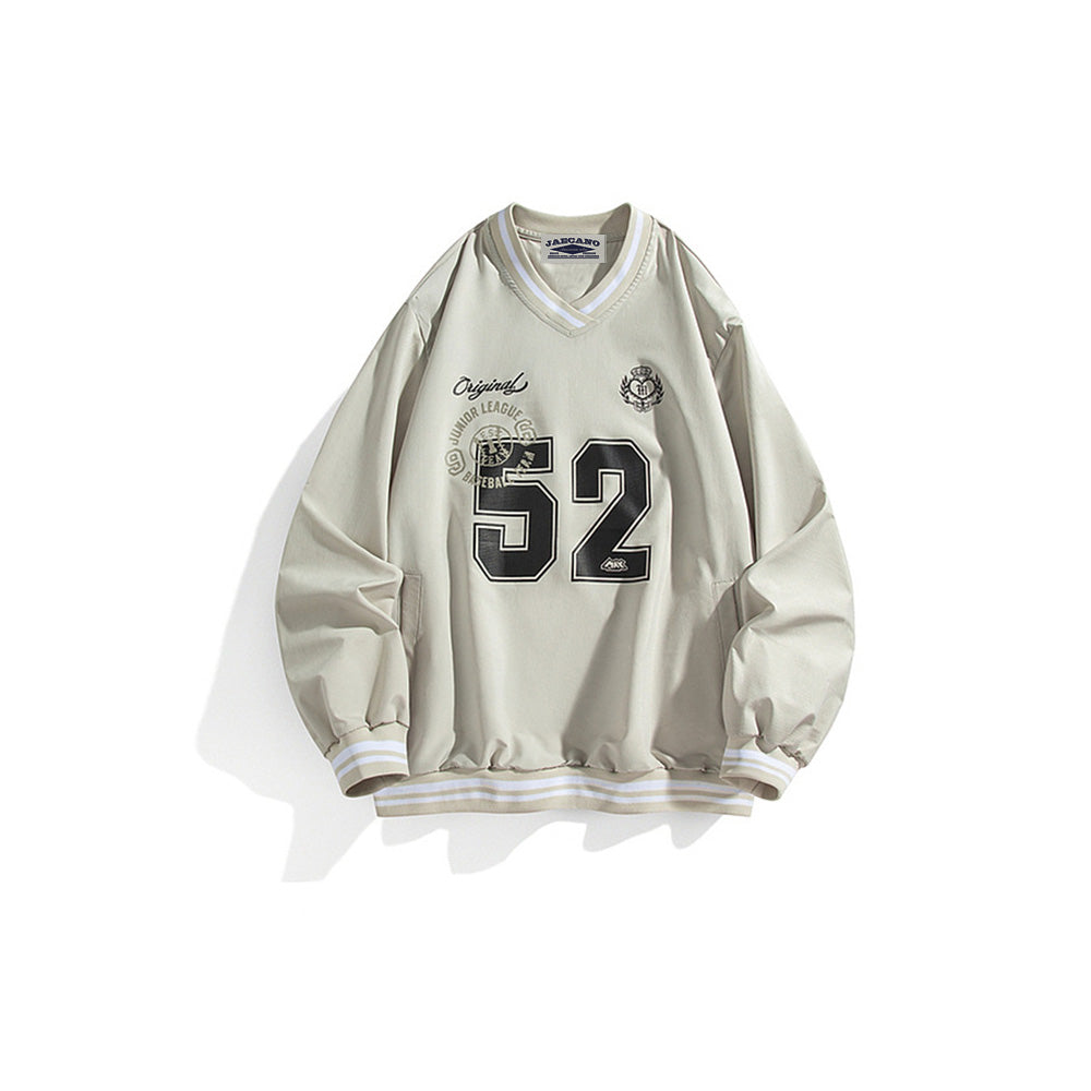 V領運動棒球服