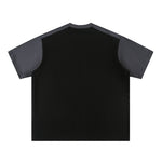 Colorblock loose short sleeves