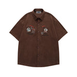 Cute Puppy Short Sleeve Shirt