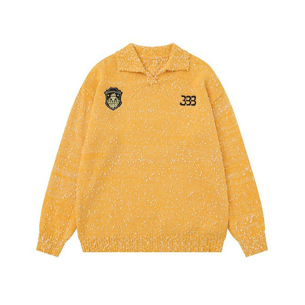 빈티지 캐주얼 커플 스웨터