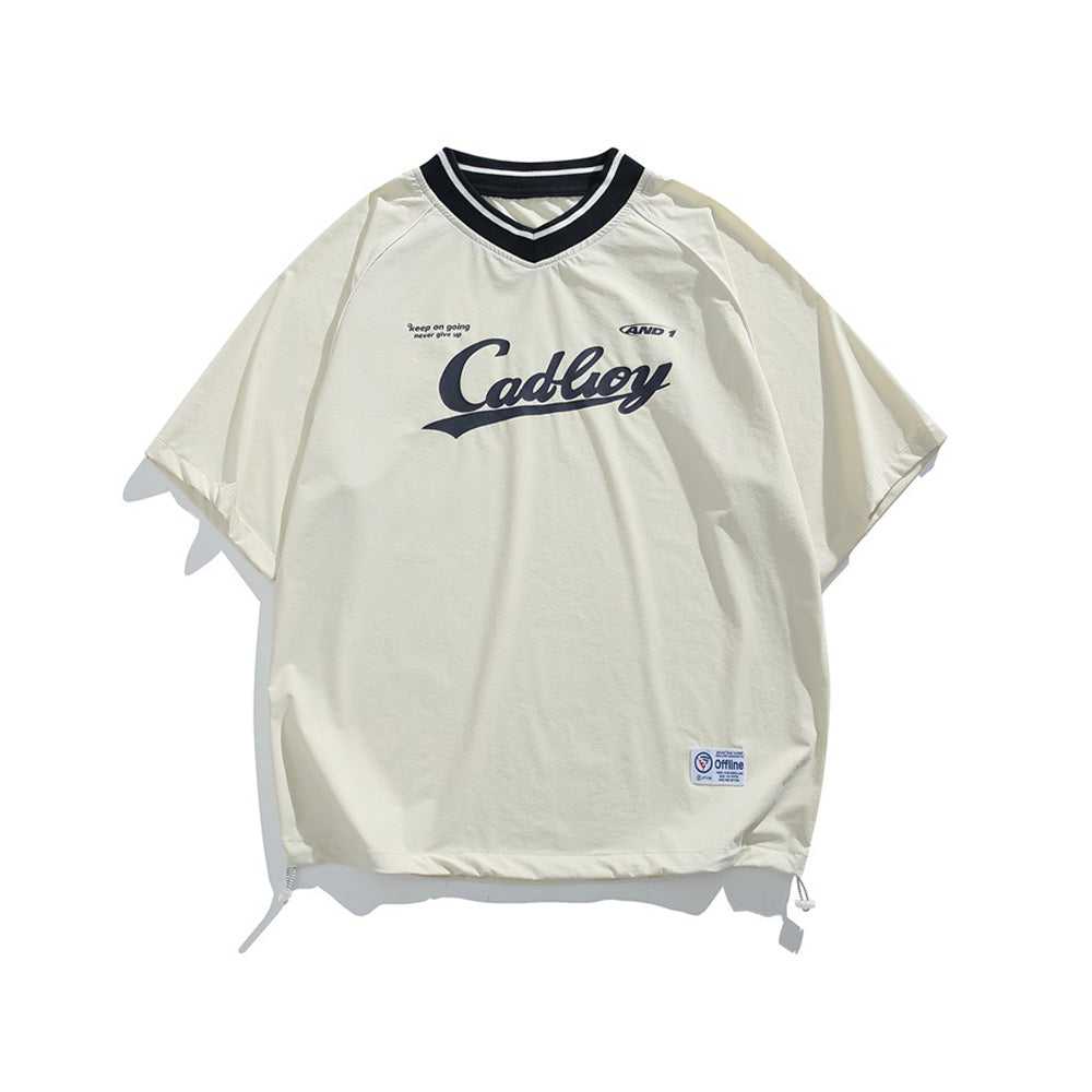 Breathable crew neck short sleeves