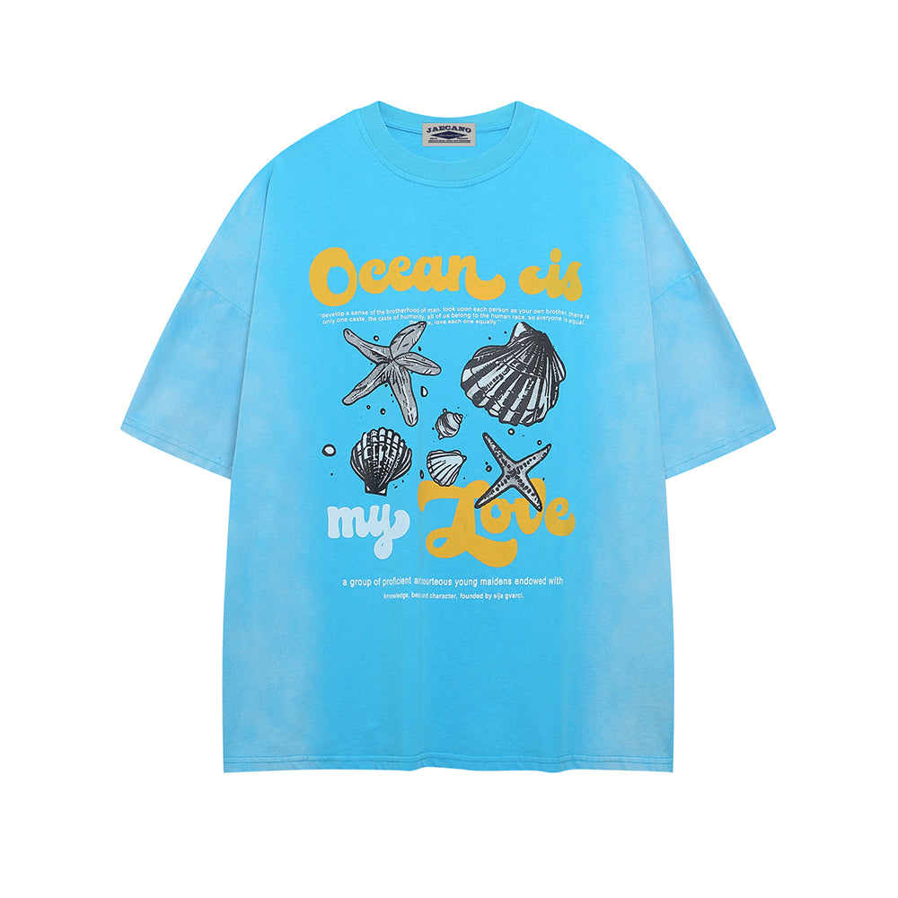 그라데이션 쉘 반팔