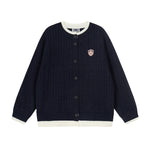 拼接假兩件毛衣