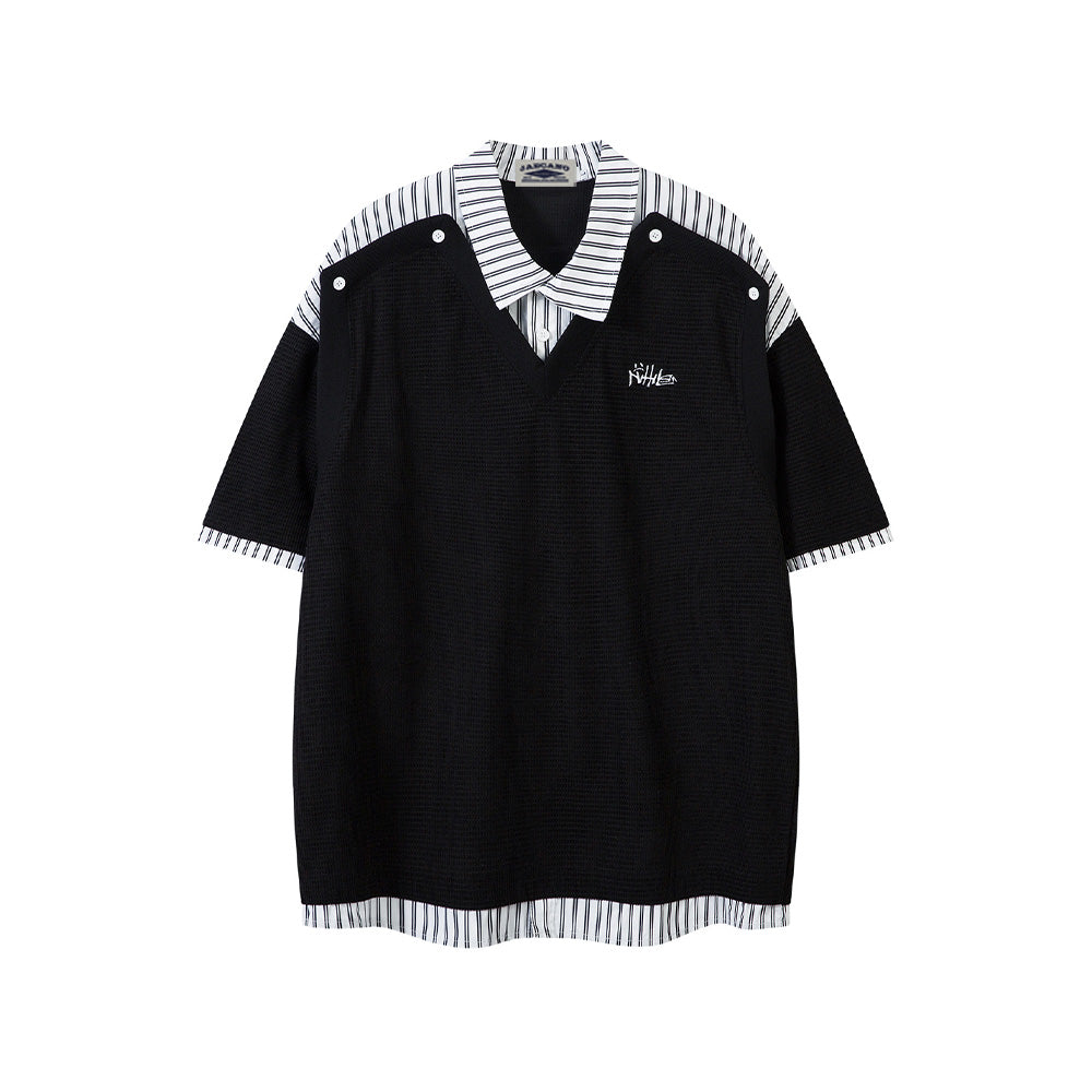 가짜 투피스 반팔