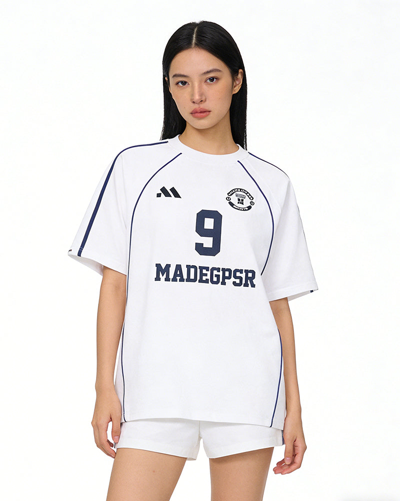 Retro embroidered short sleeves